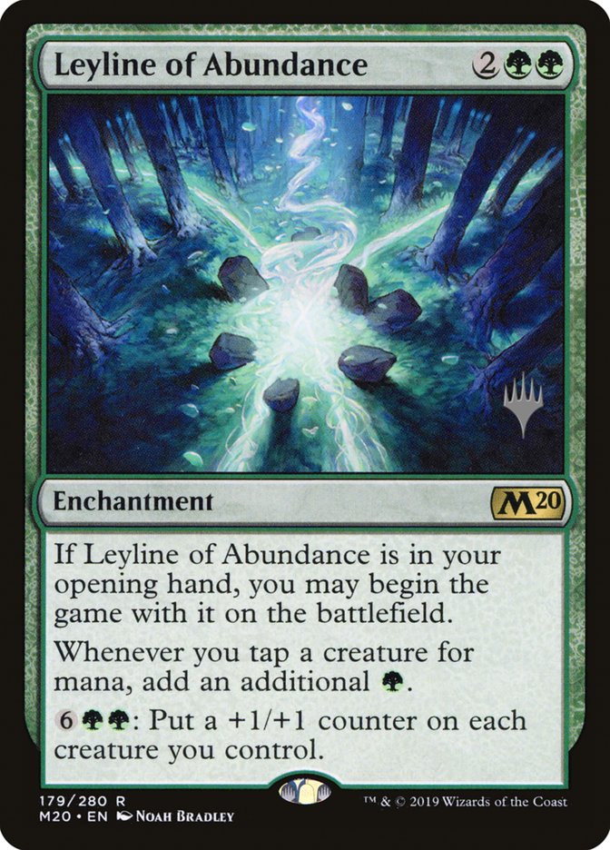 Leyline of Abundance (Promo Pack) [Core Set 2020 Promos] | Exor Games Truro