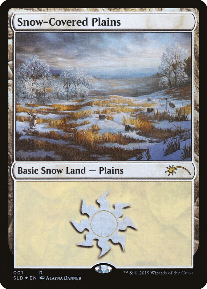 Snow-Covered Plains (001) [Secret Lair Drop Series] | Exor Games Truro