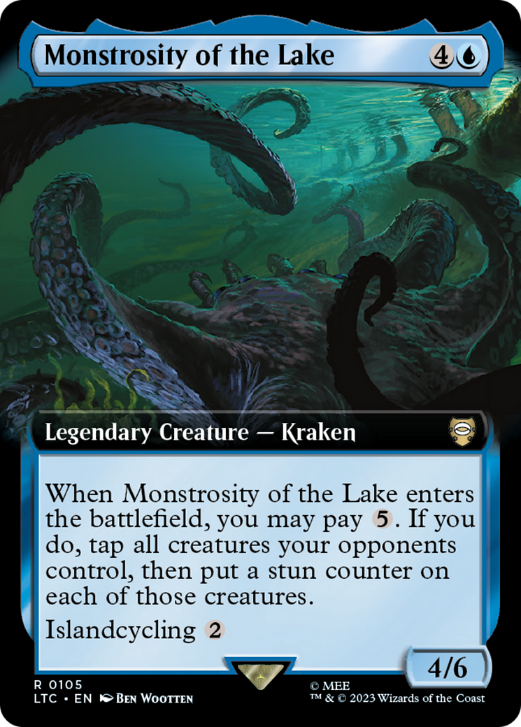 Monstrosity of the Lake (Extended Art) [The Lord of the Rings: Tales of Middle-Earth Commander] | Exor Games Truro