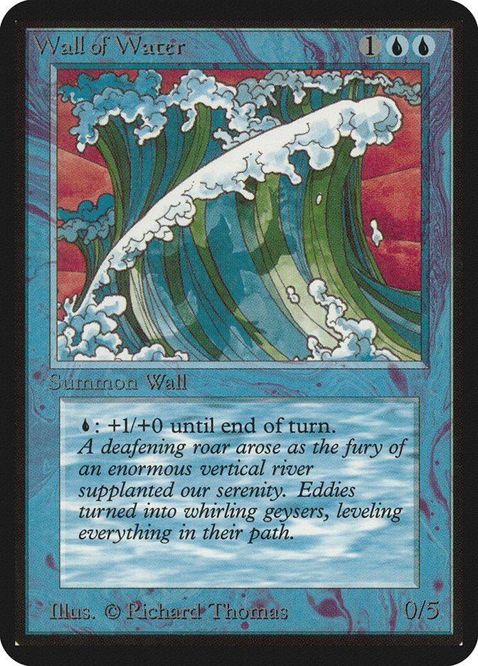 Wall of Water [Alpha Edition] | Exor Games Truro