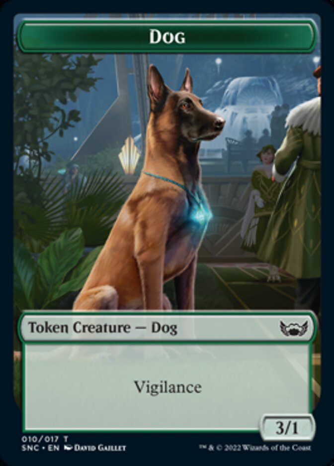 Devil // Dog Double-Sided Token [Streets of New Capenna Tokens] | Exor Games Truro