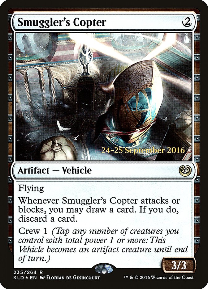 Smuggler's Copter [Kaladesh Prerelease Promos] | Exor Games Truro