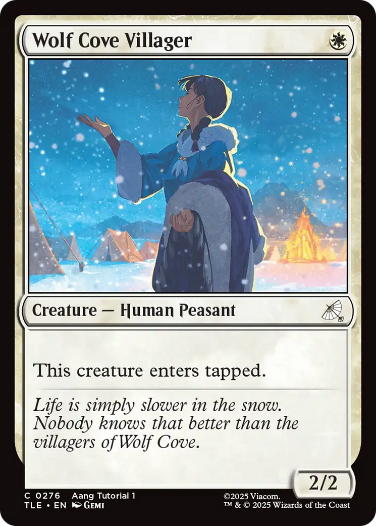 Wolf Cove Villager (0276) [Avatar: The Last Airbender: Eternal-Legal] | Exor Games Truro