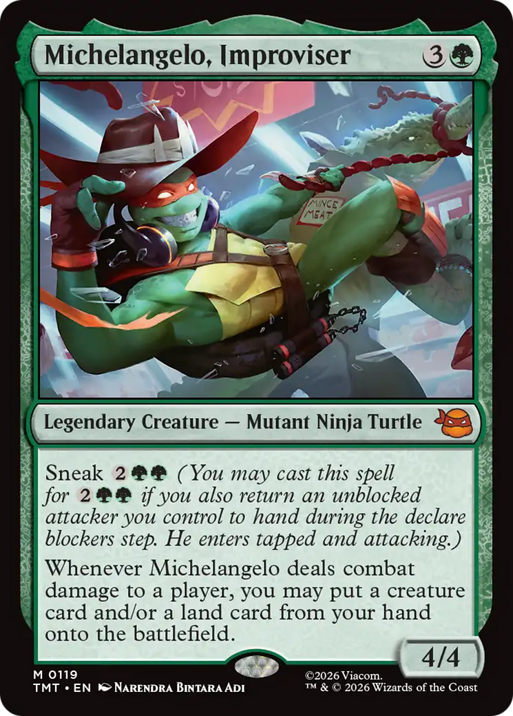 Michelangelo, Improviser [Teenage Mutant Ninja Turtles] | Exor Games Truro