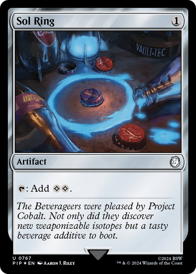Sol Ring (Surge Foil) [Fallout] | Exor Games Truro