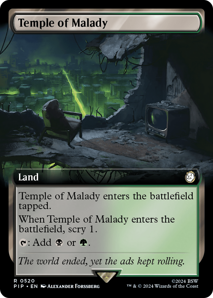 Temple of Malady (Extended Art) [Fallout] | Exor Games Truro