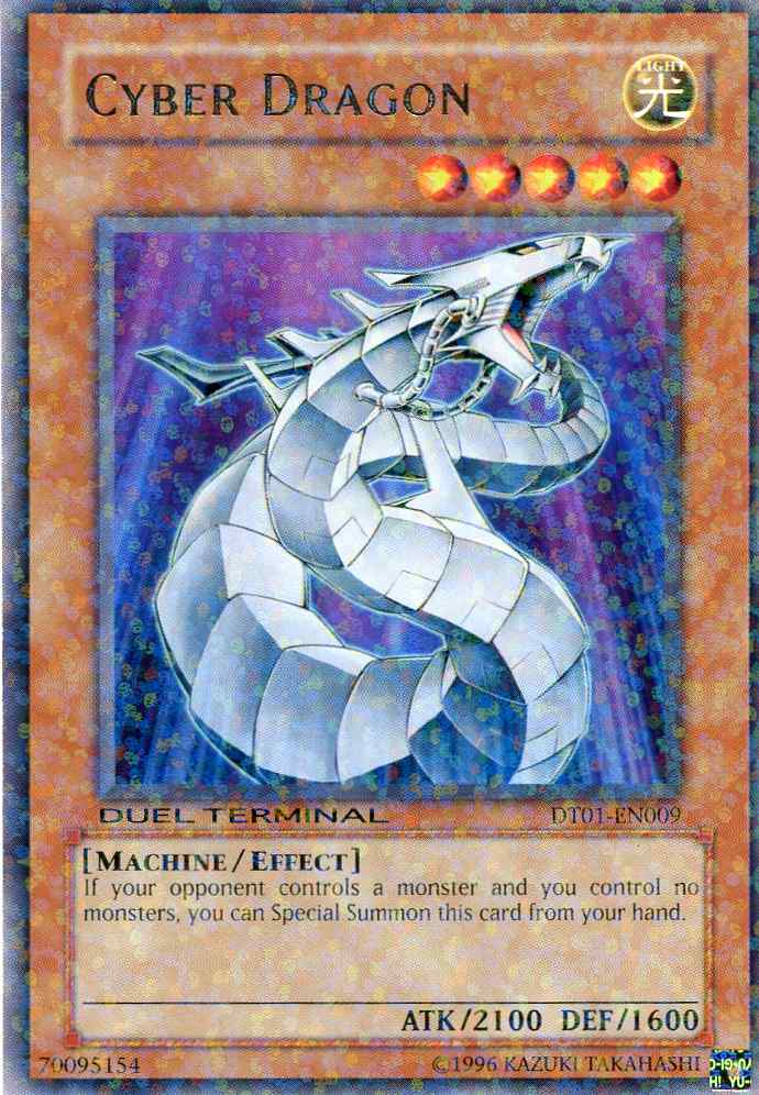 Cyber Dragon [DT01-EN009] Rare | Exor Games Truro