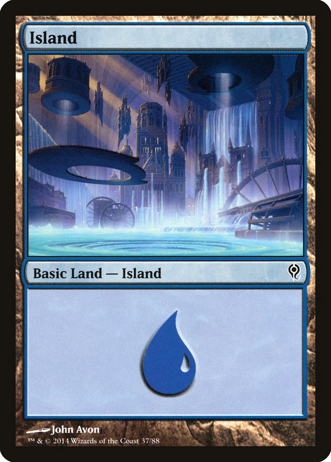 Island (37) [Duel Decks: Jace vs. Vraska] | Exor Games Truro