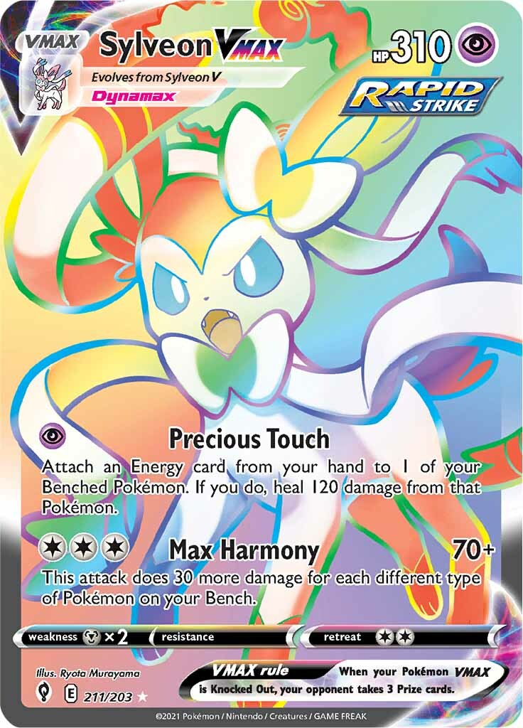 Sylveon VMAX (211/203) [Sword & Shield: Evolving Skies] | Exor Games Truro