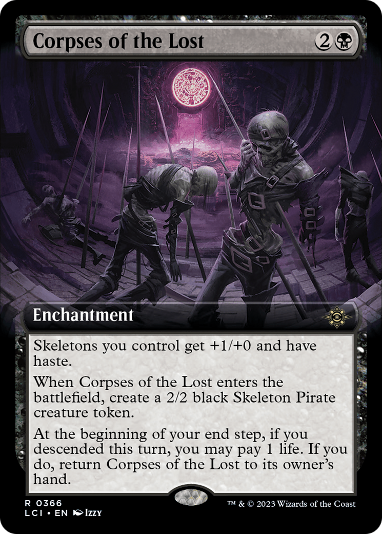 Corpses of the Lost (Extended Art) [The Lost Caverns of Ixalan] | Exor Games Truro