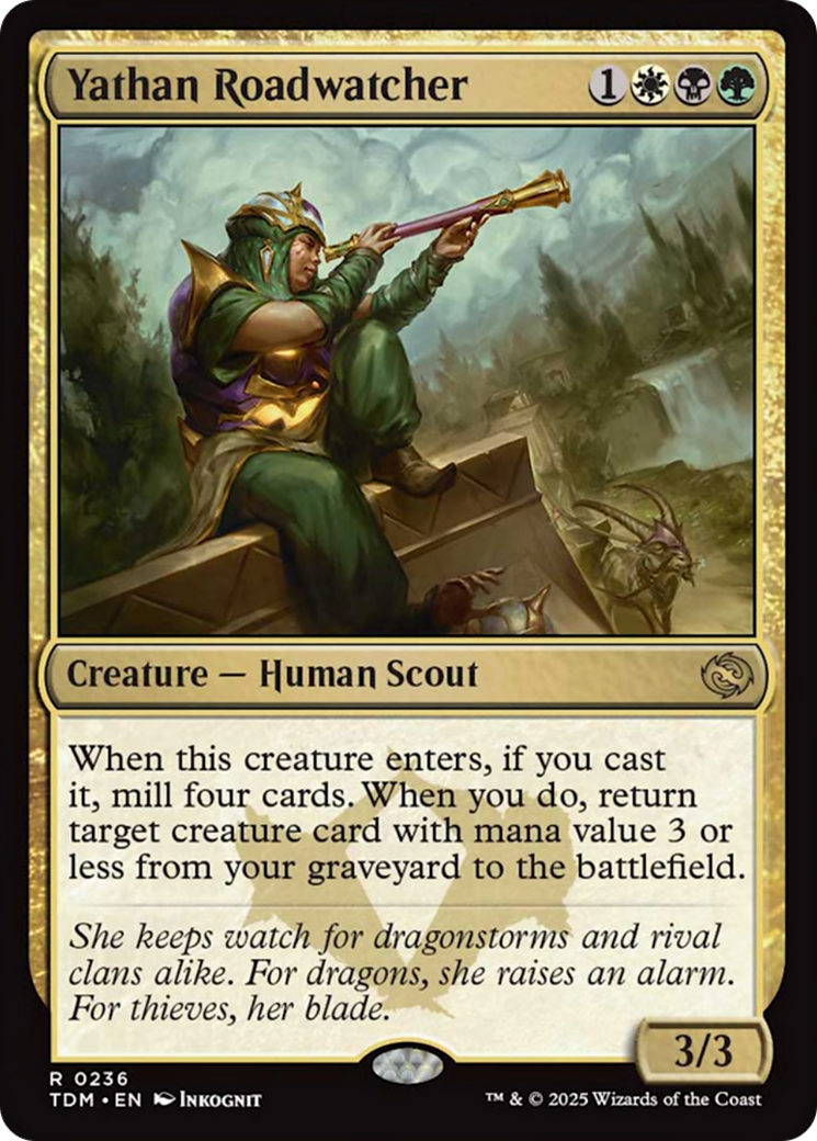 Yathan Roadwatcher [Tarkir: Dragonstorm] | Exor Games Truro