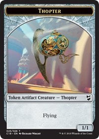 Thopter (025) // Servo Double-Sided Token [Commander 2018 Tokens] | Exor Games Truro