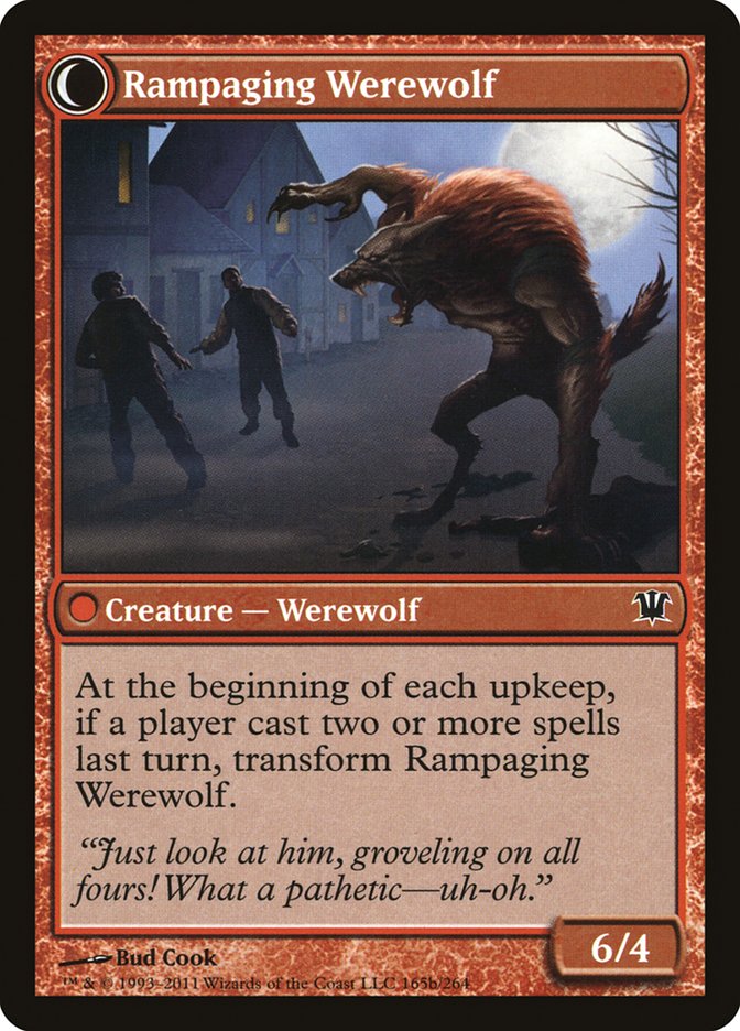 Tormented Pariah // Rampaging Werewolf [Innistrad] | Exor Games Truro