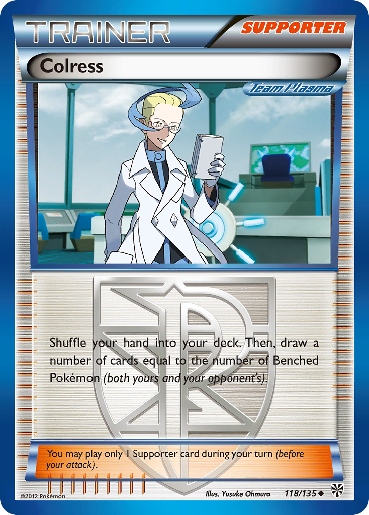 Colress (118/135) [Black & White: Plasma Storm] | Exor Games Truro