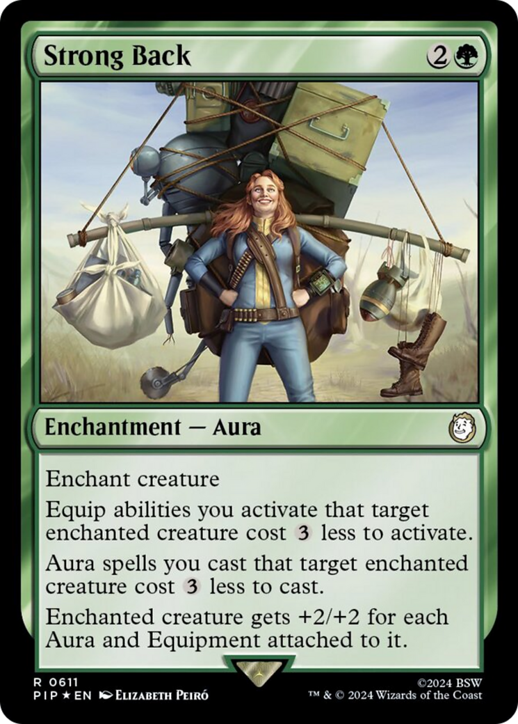 Strong Back (Surge Foil) [Fallout] | Exor Games Truro