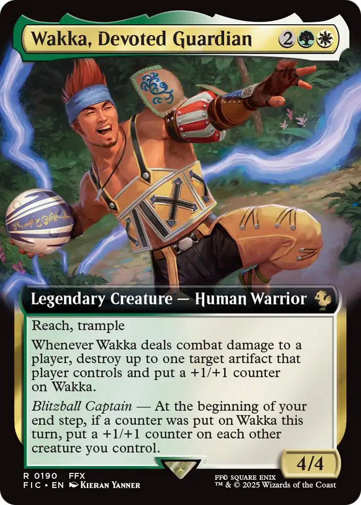 Wakka, Devoted Guardian (Extended Art) [FINAL FANTASY Commander] | Exor Games Truro
