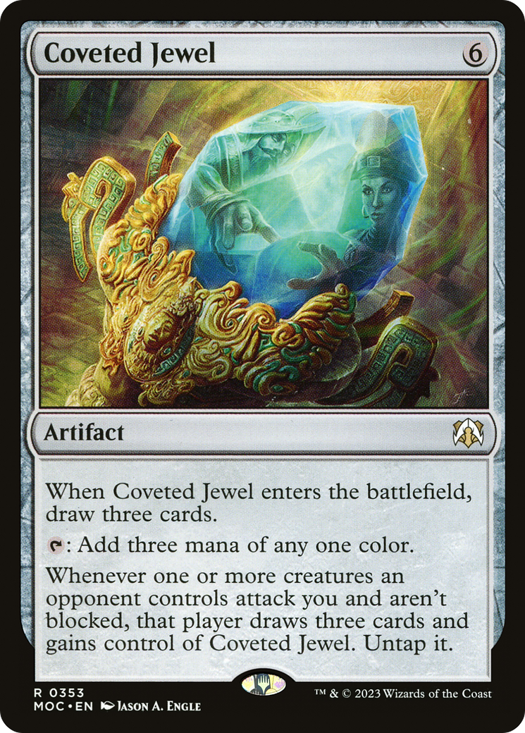 Coveted Jewel (Ripple Foil) [Modern Horizons 3 Commander] | Exor Games Truro