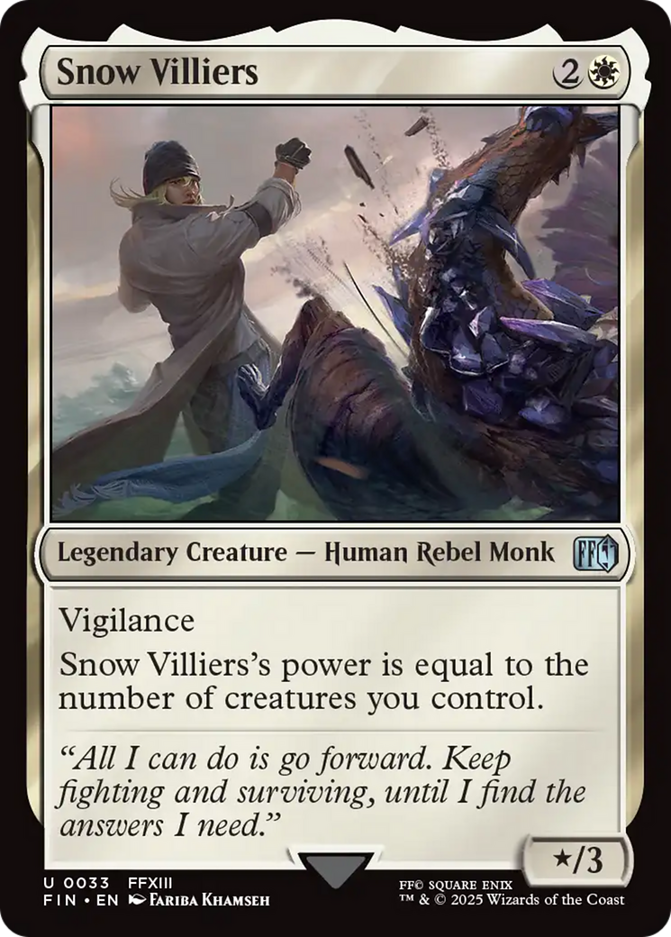 Snow Villiers [FINAL FANTASY] | Exor Games Truro