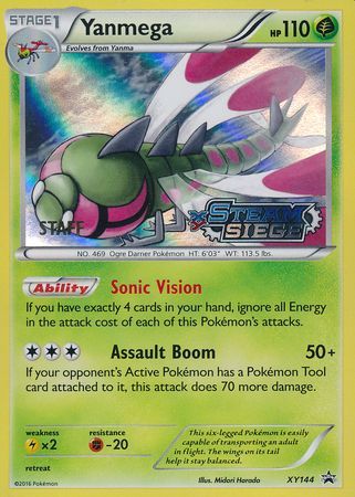 Yanmega (XY144) (Staff) [XY: Black Star Promos] | Exor Games Truro