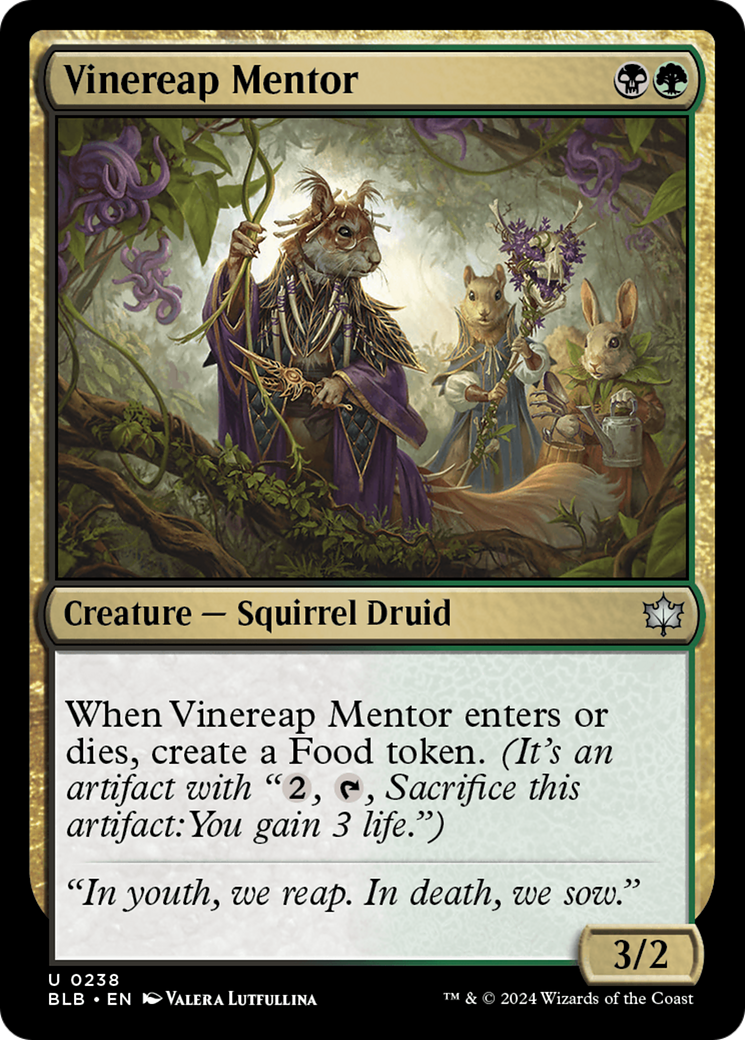 Vinereap Mentor [Bloomburrow] | Exor Games Truro