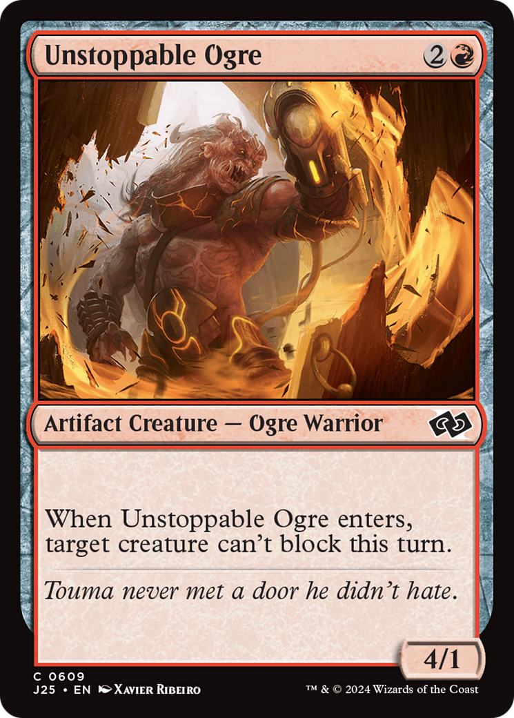 Unstoppable Ogre [Foundations Jumpstart] | Exor Games Truro