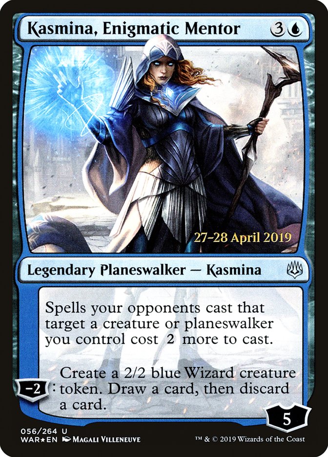 Kasmina, Enigmatic Mentor [War of the Spark Prerelease Promos] | Exor Games Truro