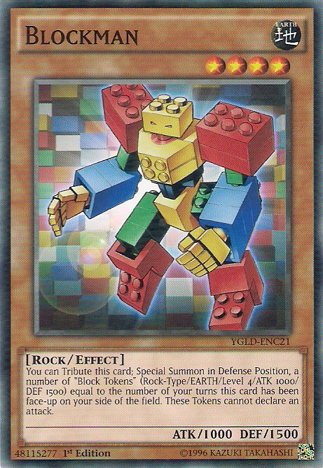 Blockman [YGLD-ENC21] Common | Exor Games Truro