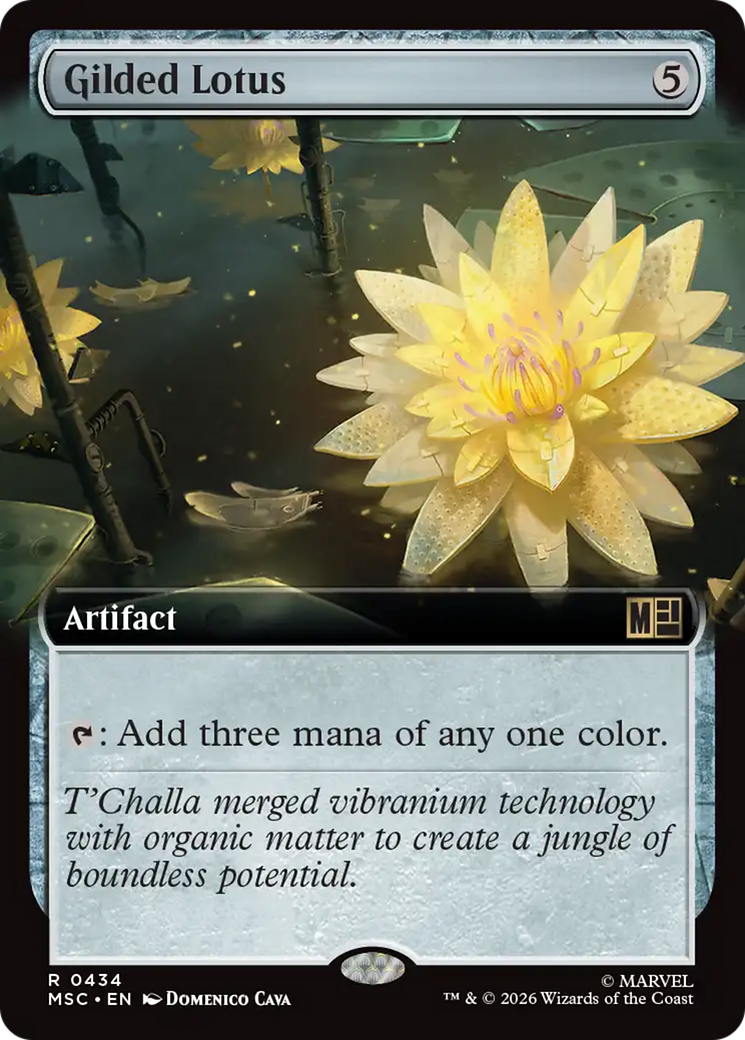 Gilded Lotus (Extended Art) [Marvel Super Heroes Commander] | Exor Games Truro