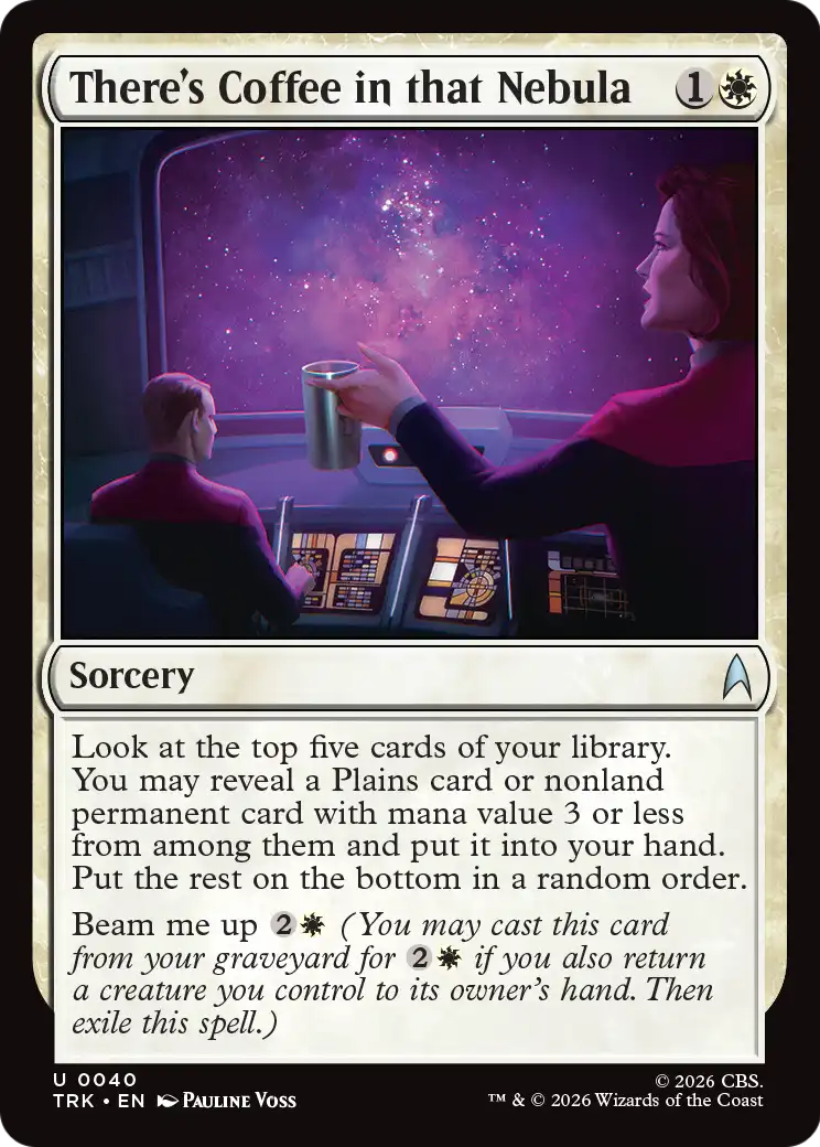 There's Coffee in that Nebula [Star Trek] | Exor Games Truro