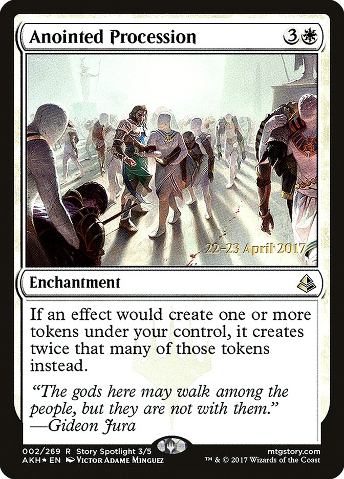 Anointed Procession [Amonkhet Prerelease Promos] | Exor Games Truro