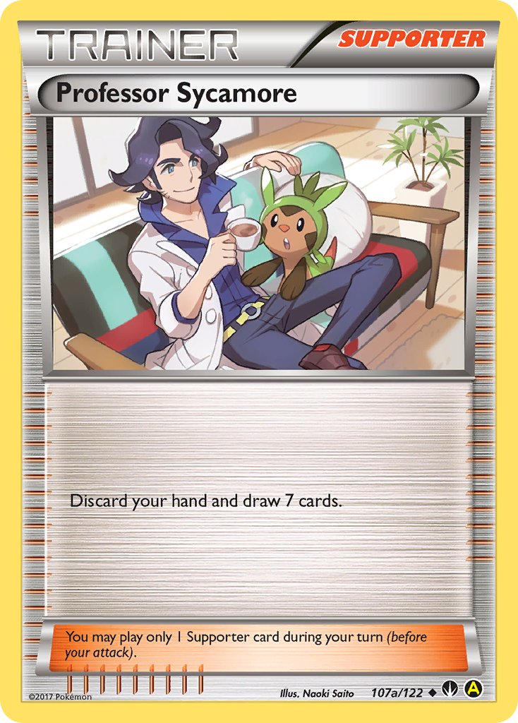 Professor Sycamore (107a/122) [Alternate Art Promos] | Exor Games Truro