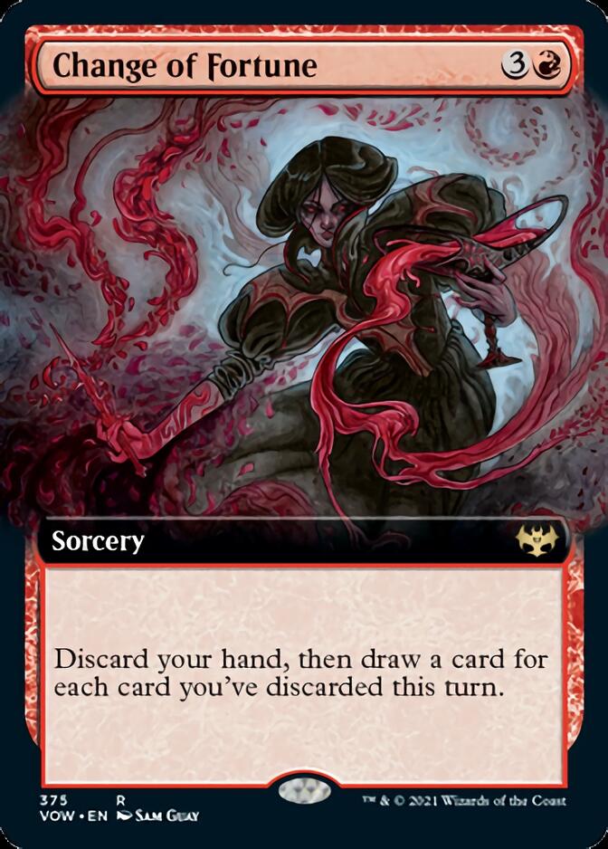 Change of Fortune (Extended Art) [Innistrad: Crimson Vow] | Exor Games Truro