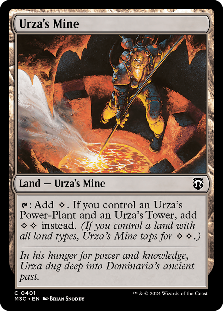 Urza's Mine (Ripple Foil) [Modern Horizons 3 Commander] | Exor Games Truro