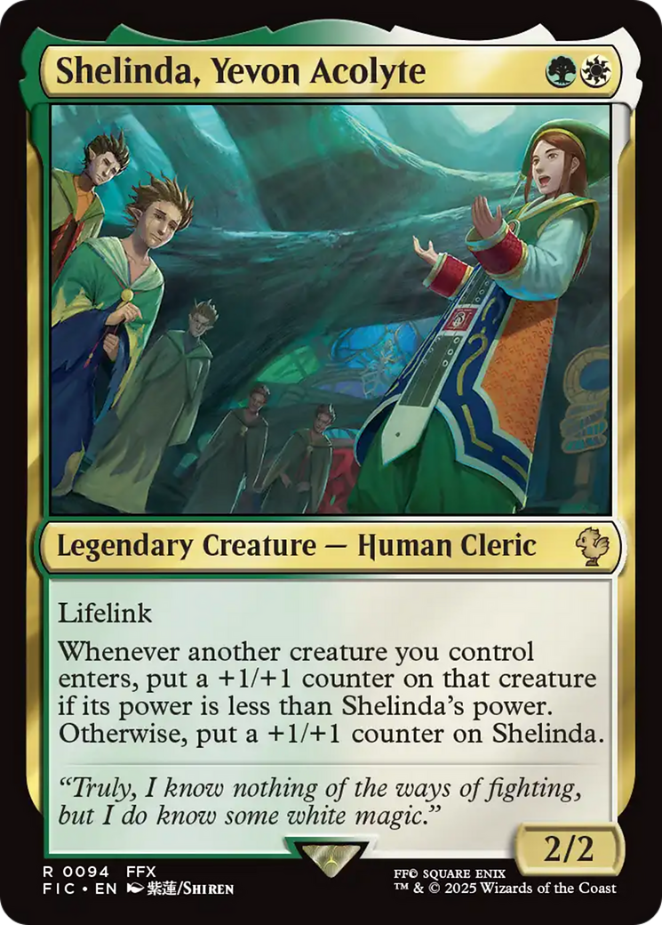 Shelinda, Yevon Acolyte [FINAL FANTASY Commander] | Exor Games Truro
