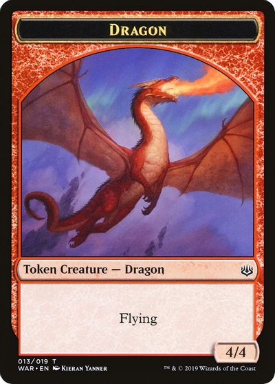 Dragon // Spirit Double-Sided Token [Challenger Decks 2020 Tokens] | Exor Games Truro