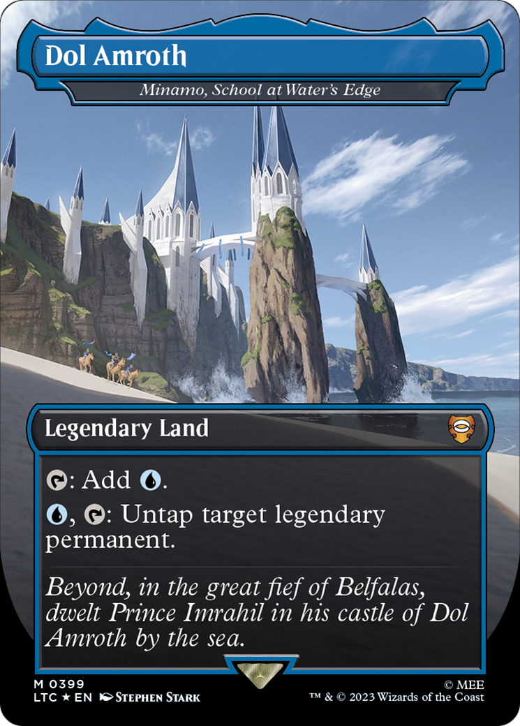 Dol Amroth - Minamo, School at Water's Edge (Surge Foil Realms and Relics) [The Lord of the Rings: Tales of Middle-Earth Commander] | Exor Games Truro