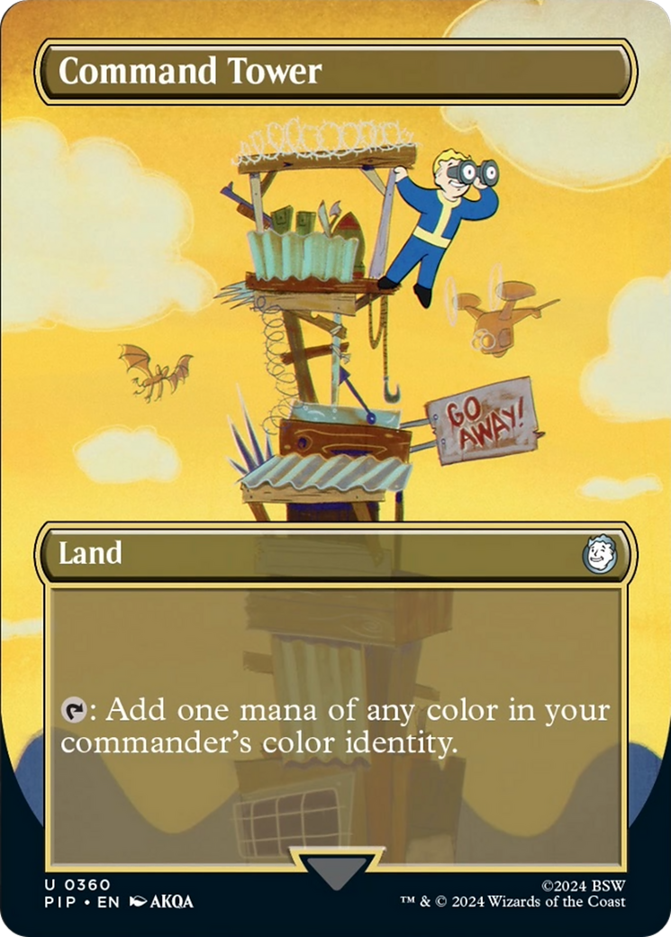 Command Tower (Borderless) [Fallout] | Exor Games Truro
