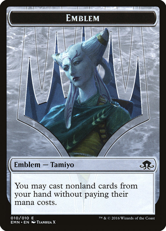 Tamiyo, Field Researcher Emblem [Eldritch Moon Tokens] | Exor Games Truro