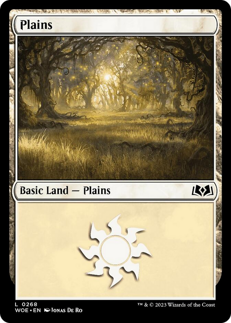 Plains (0268) [Wilds of Eldraine] | Exor Games Truro