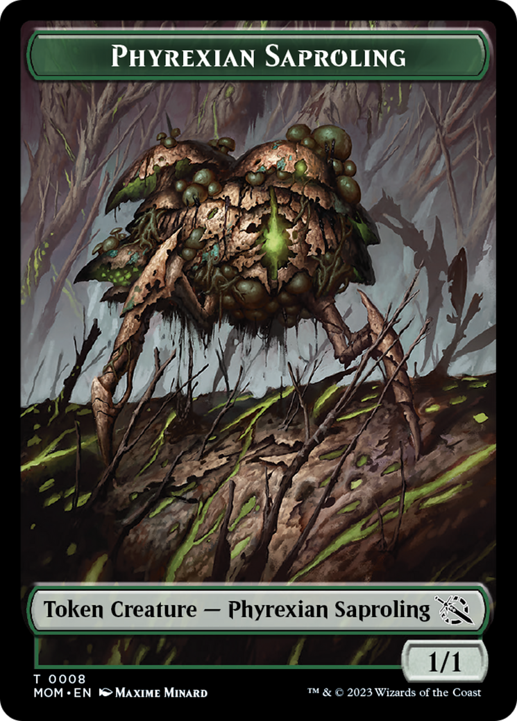 Phyrexian Saproling Token [March of the Machine Tokens] | Exor Games Truro