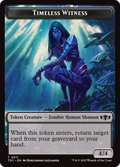 Goat // Timeless Witness Double-Sided Token [Tarkir: Dragonstorm Commander Tokens] | Exor Games Truro