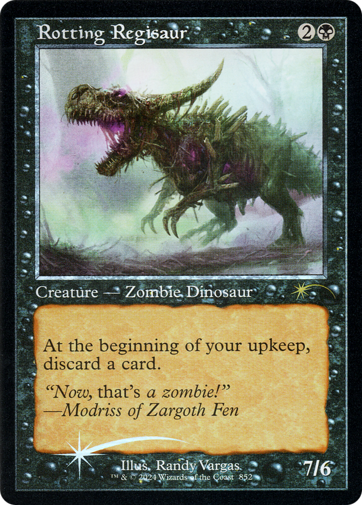 Rotting Regisaur (Retro Frame) [Secret Lair Drop Series] | Exor Games Truro
