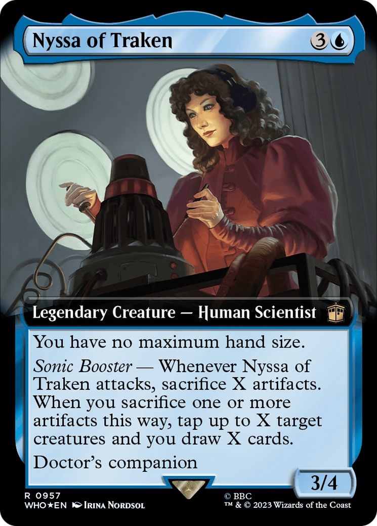 Nyssa of Traken (Extended Art) (Surge Foil) [Doctor Who] | Exor Games Truro