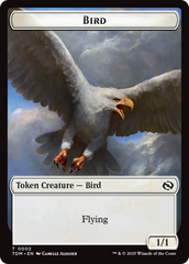 Thopter // Bird Double-Sided Token [Tarkir: Dragonstorm Commander Tokens] | Exor Games Truro
