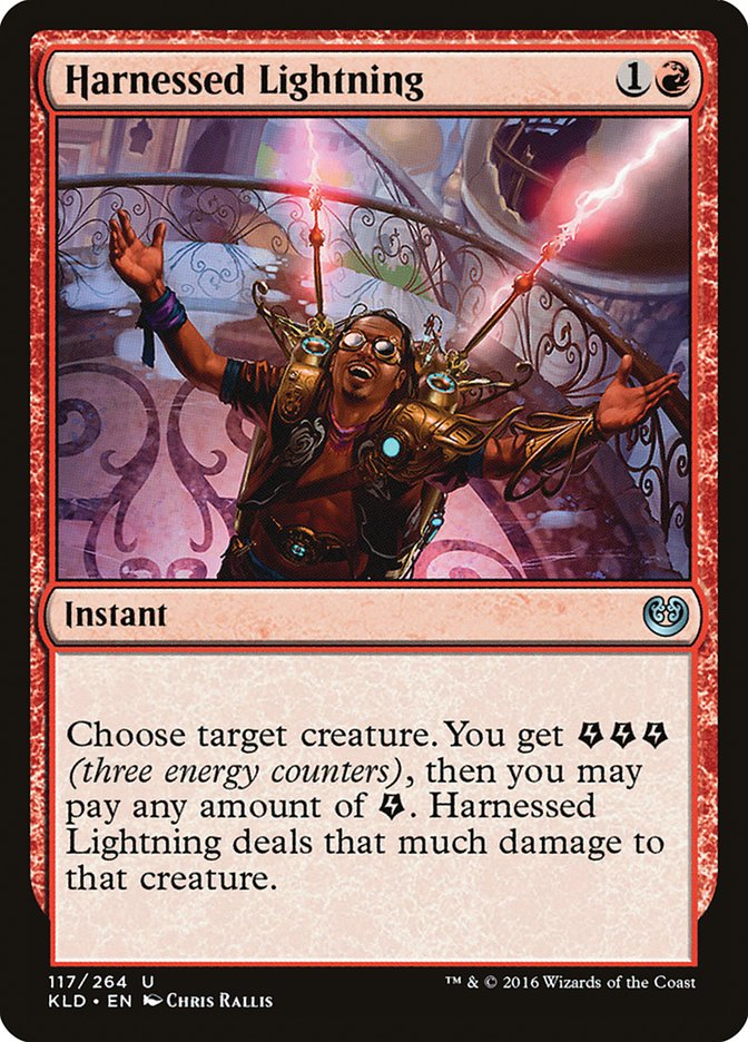 Harnessed Lightning [Kaladesh] | Exor Games Truro