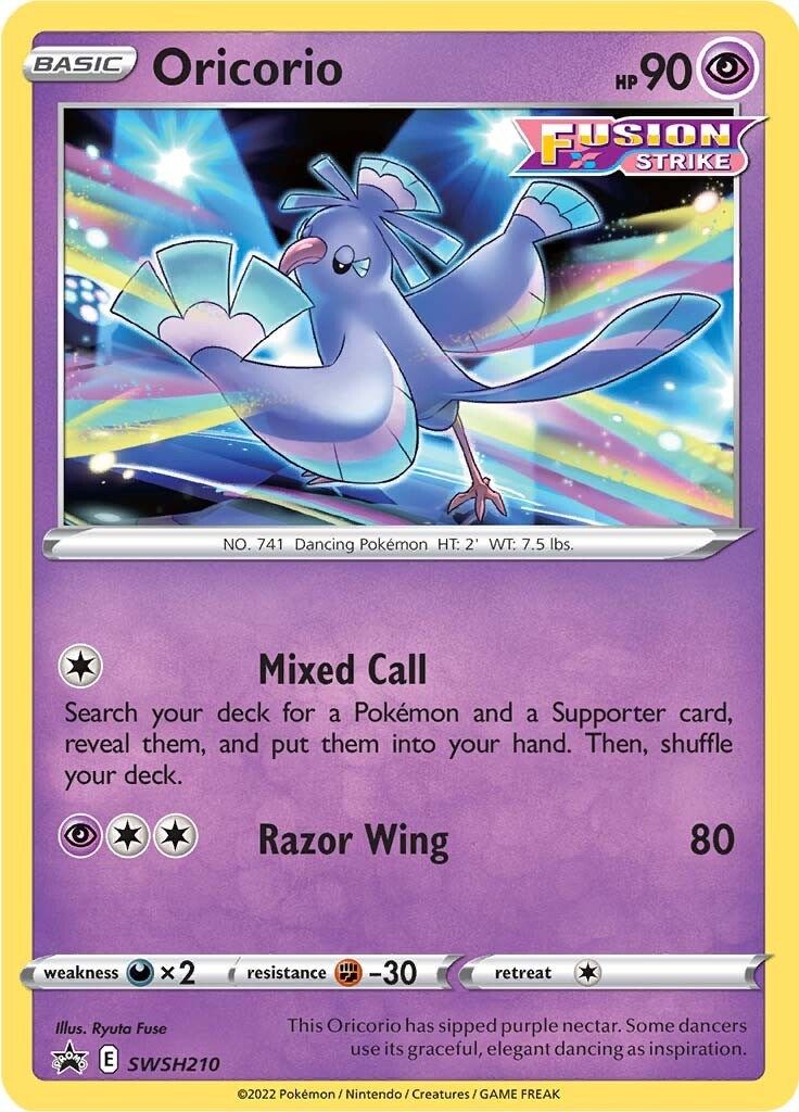 Oricorio (SWSH210) [Sword & Shield: Black Star Promos] | Exor Games Truro