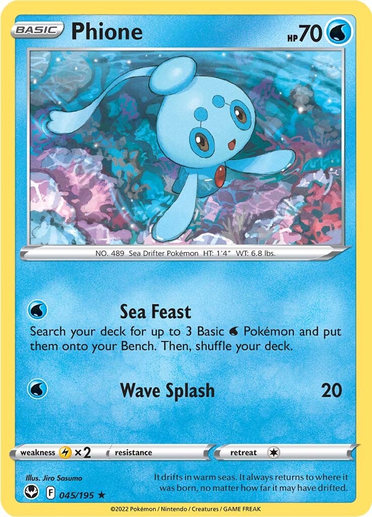 Phione (045/195) [Sword & Shield: Silver Tempest] | Exor Games Truro