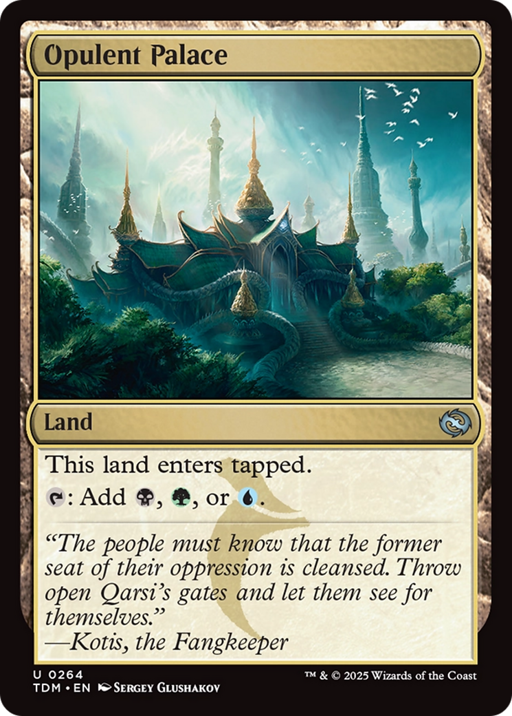 Opulent Palace [Tarkir: Dragonstorm] | Exor Games Truro