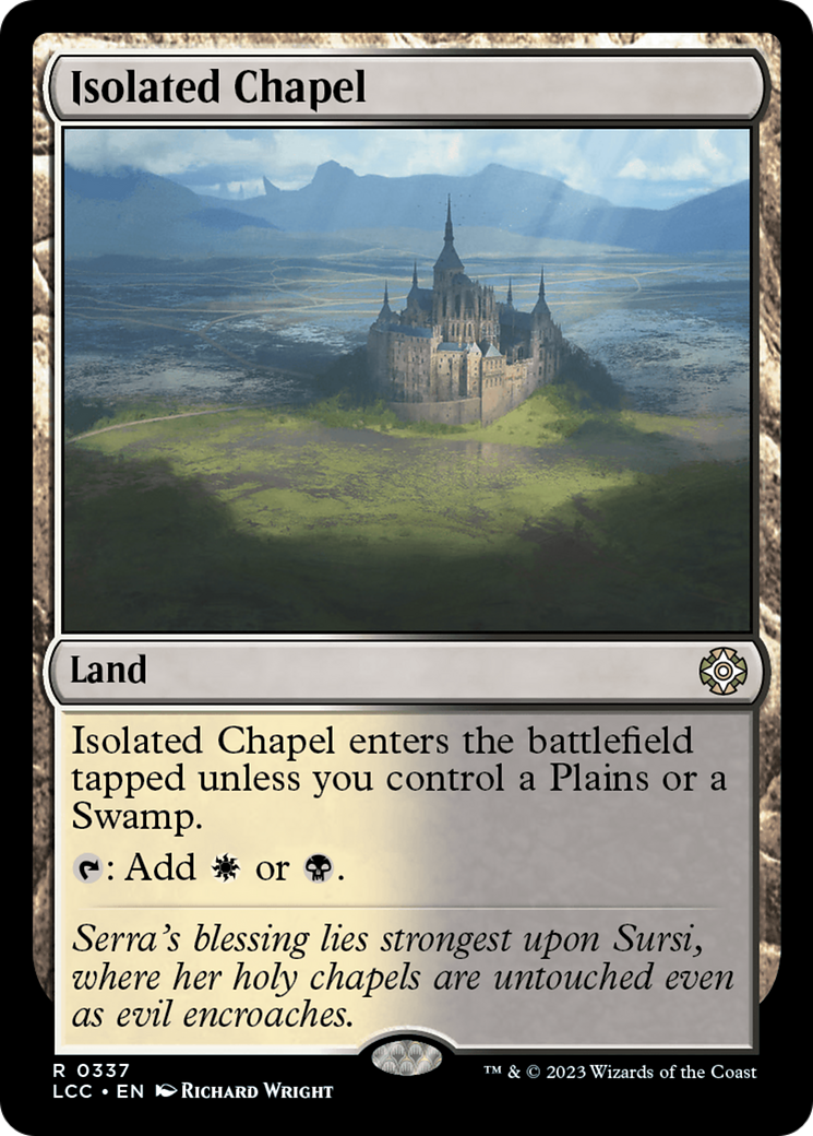 Isolated Chapel [The Lost Caverns of Ixalan Commander] | Exor Games Truro