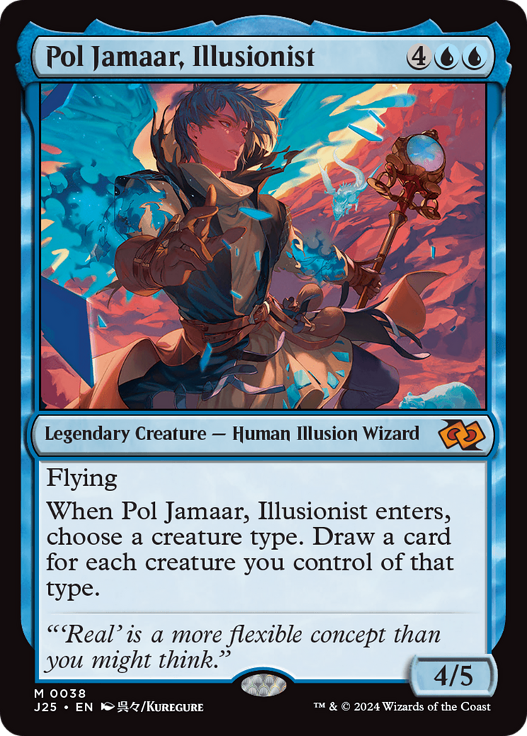 Pol Jamaar, Illusionist (Anime) [Foundations Jumpstart] | Exor Games Truro